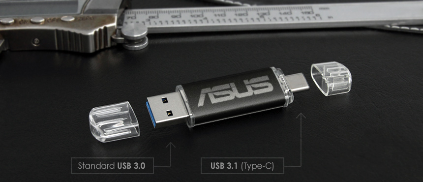 Aluminium Cool Type-C OTG USB