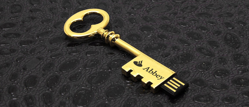 Skeleton Metal Key USB Stick