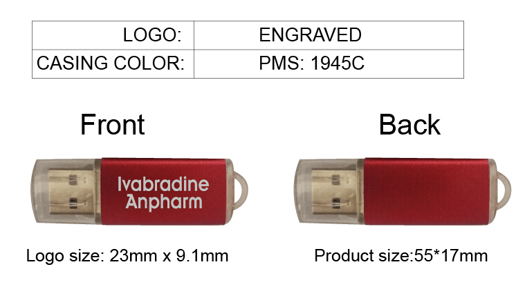 Customized Aluminium  USB for Poland Client