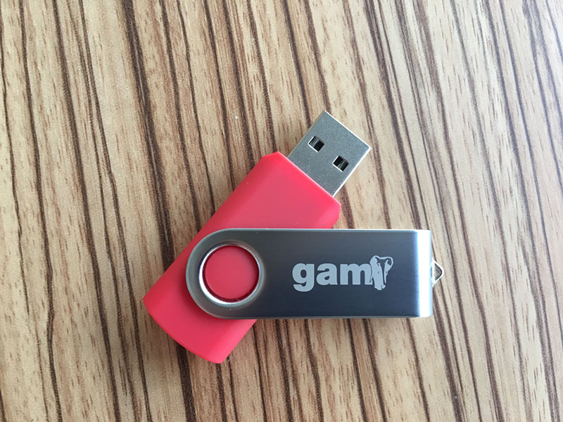 2300pcs GAM swivel USB for Gifts